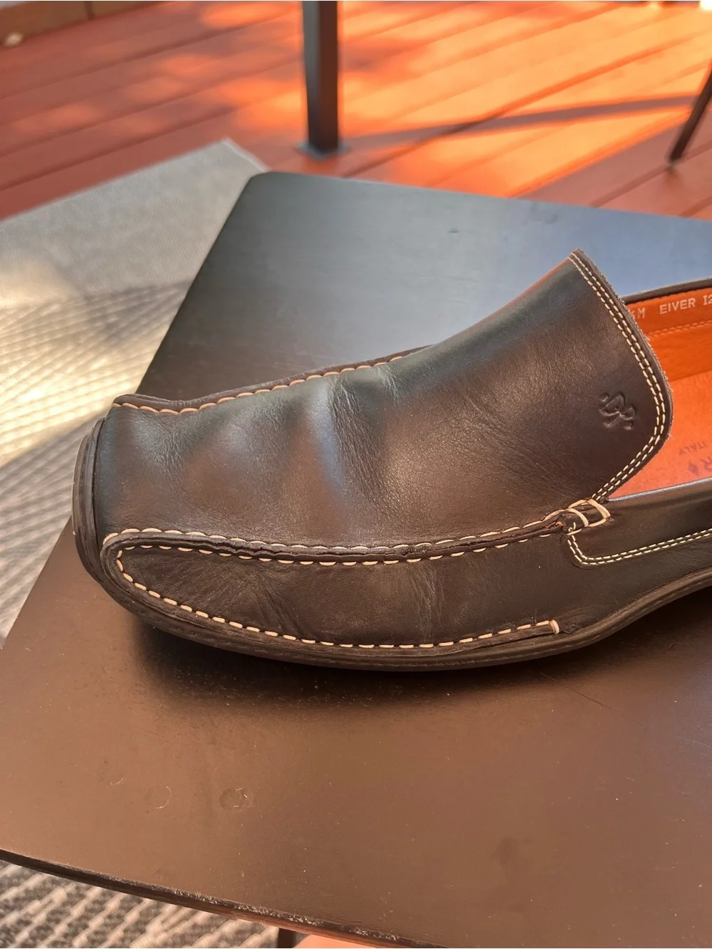 Donald J. Pliner Sport Italian Leather Driving Loafers Men’s 11.5M Black